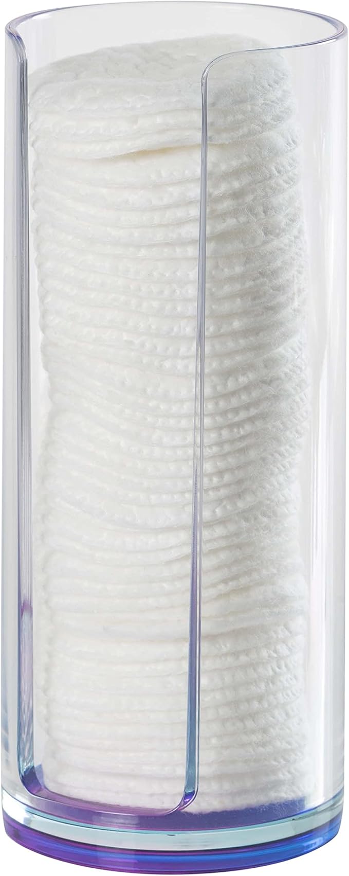 Simplify Ombre, Durable, Stylish, Easy to Refill Cotton Pad Holder, Multicolor Bath Accessories Organizers Collection