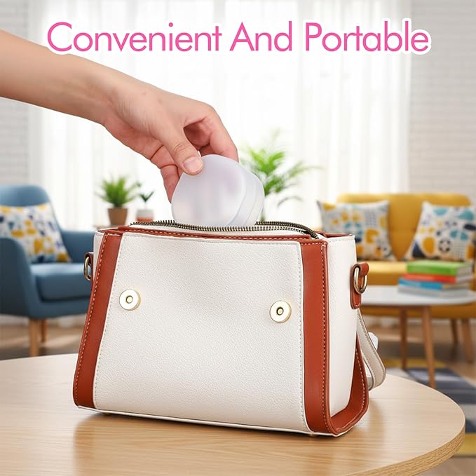 3 Pcs Cosmetic Cotton Pad Holder, Portable Plastic Mini Containers with Lids Reusable Refillable Qtip Holder Travel Case for Makeup Remover Toner Pads DIY