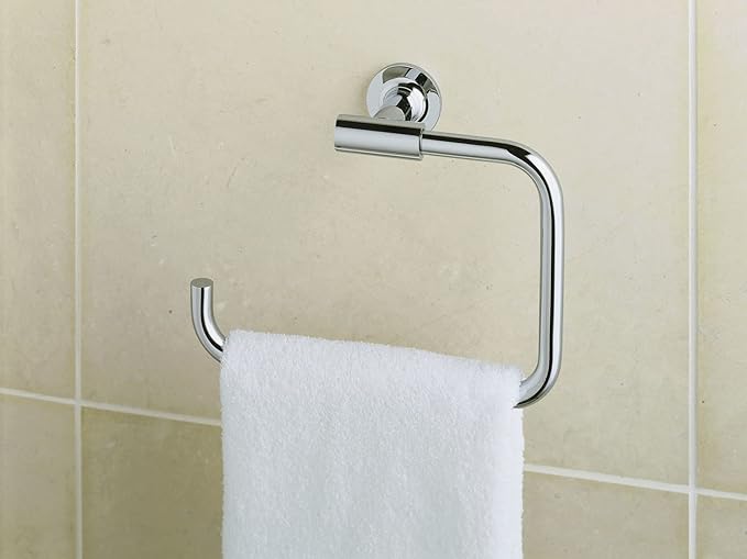 Kohler 14441-TT K-14441-TT Purist Towel Ring, Vibrant Titanium