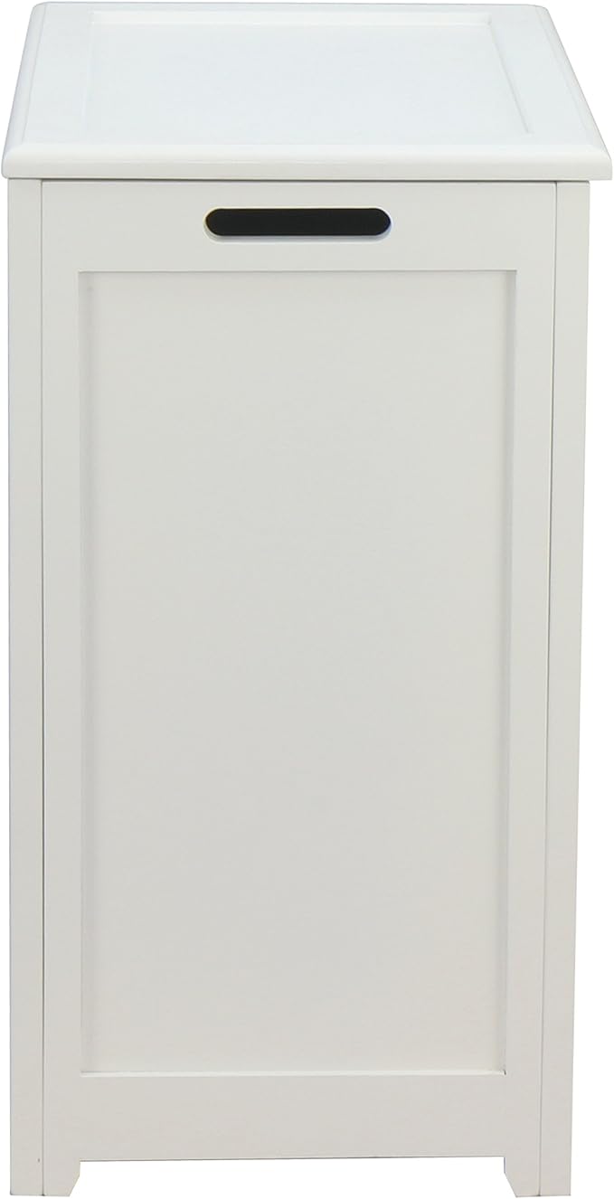 Oceanstar RH5513WHITE Storage Laundry Hamper, White