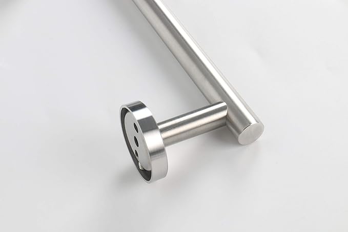 TocTen Bath Towel Bar - Thicken SUS304 Stainless Steel Bathroom Towel Holder, Towel Rod for Bathroom Heavy Duty Wall Mounted Towel Rack Hanger (20 in, Brushed Nickel)