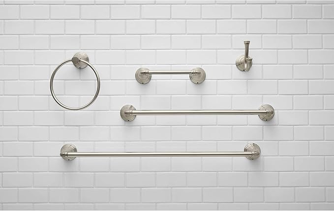 American Standard 7052190.295 Delancey -Towel Ring Brushed Nickel