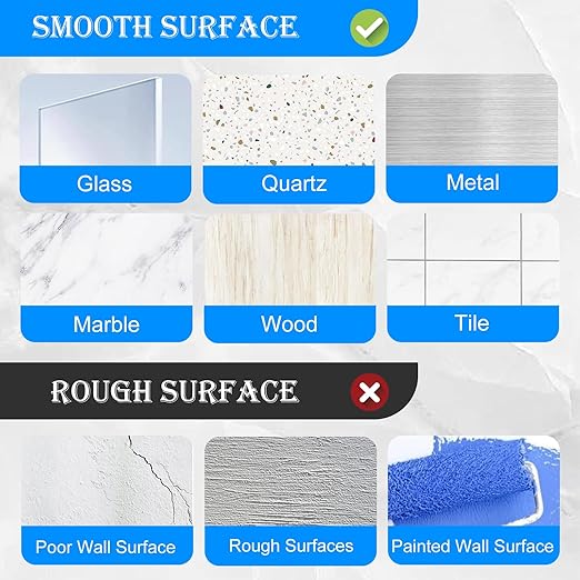 Shower Caddy Adhesive Replacement, Adhesive for Shower Caddy, Strong Shower Adhesive Strips Waterproof Transparent, No Drill Needed Holds 45 lbs for Bathroom Storage Shelves,Kitchen Racks-3PSC