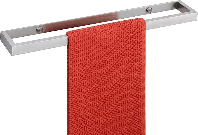 Alise 16 Inch Towel Bar,Towel Holder for Bathroom,Towel Racks for Lavatory,SUS304 Stainless Steel Hand Towel Hanger,Wall Mount Towel Rail,Brushed Finish