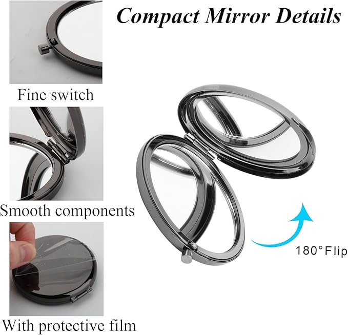 PLITI Wizard Movie Inspired Gift Fairy Tales Lover Gift May You Be Proud of The Work That You Do Compact Mirror for Wizard Movie Fans (Be Proud WOZ CMbl)