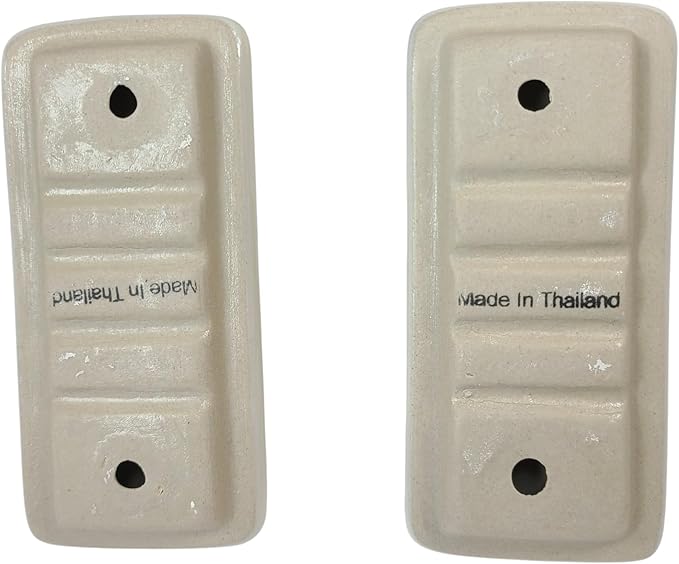 Beige Bone Almond Ceramic Tile Towel Bar Rod Rack Post Holder Porcelain Bracket Set Vintage Mid Century Modern Retro