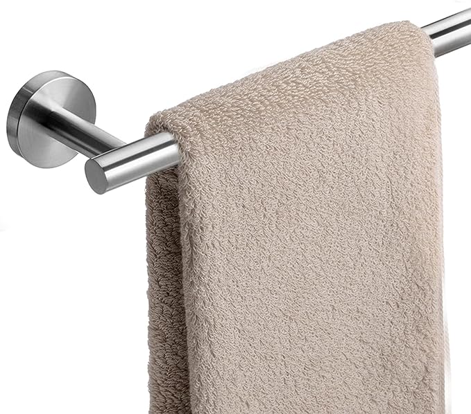 Bathroom Towel Bar, 33 Inch Towel Racks for Bathroom Wall Mounted, Heavy Duty Bathroom Towel Holder Organizer, Stainless Steel Home Towel Rod, Brushed Nickel