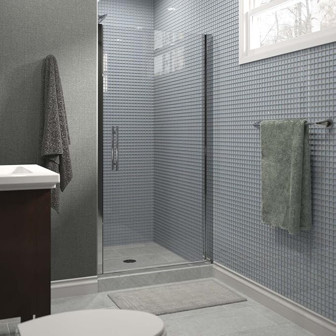 KOHLER 37051-CP Alteo Bathroom Towel Bar, 24 inch, Installation Tools Included, Corrosion Resistant, Premium Metal Construction, Polished Chrome
