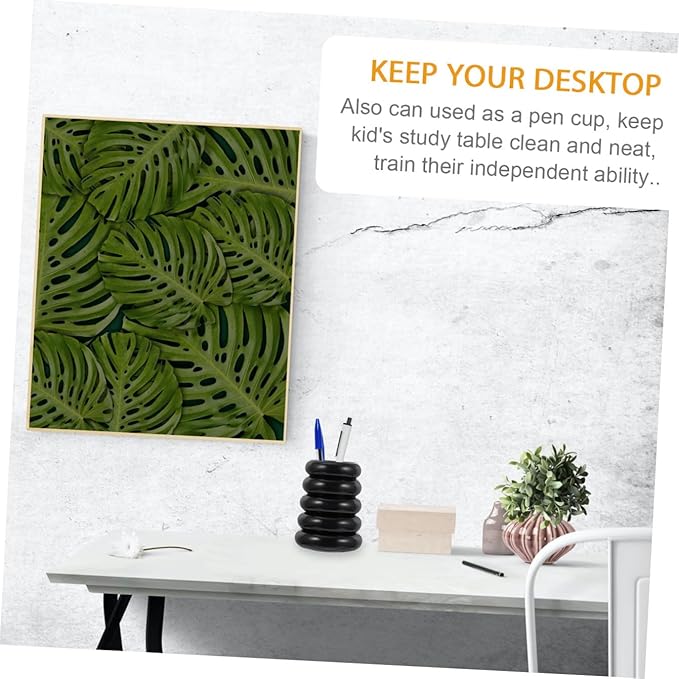 Mikinona Nail Art Pen Holder Brush Holder for Painting Nails Multi-function Desktop Organizer for Home Office