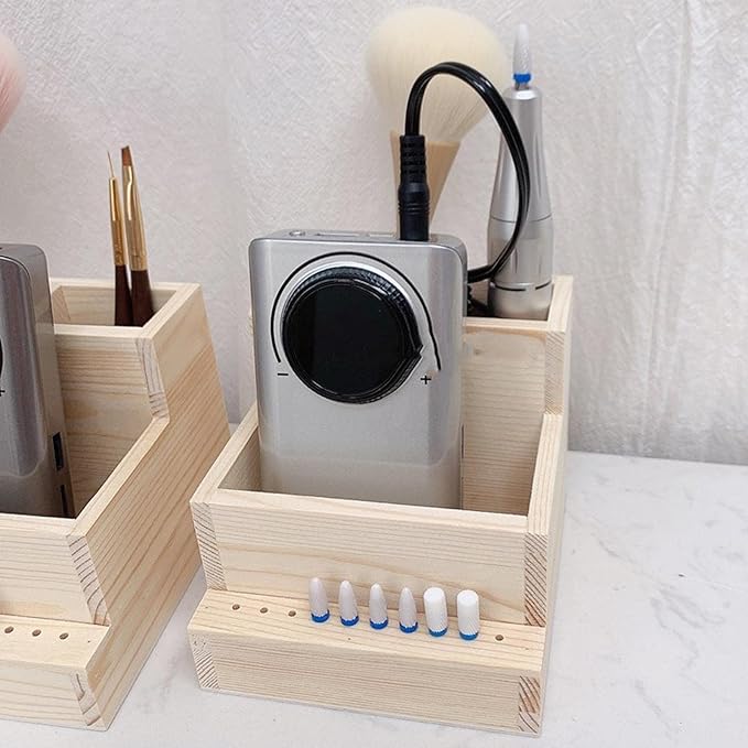 Nail Salon Storage Rack - Stylish Organizer for Manicure Supplies