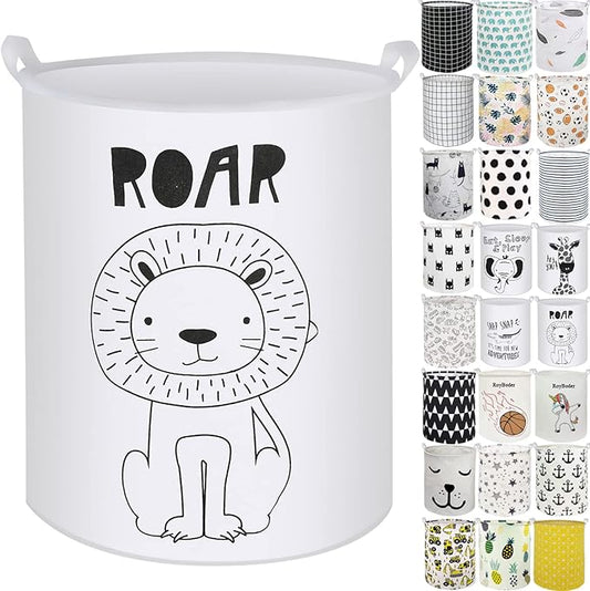 Collapsible Laundry Basket in Bedroom Waterproof Laundry Hamper in Bathroom Large Laundry Bag in College Dormitory Cloakroom Livingroom Nursery Organizer Toy Bin