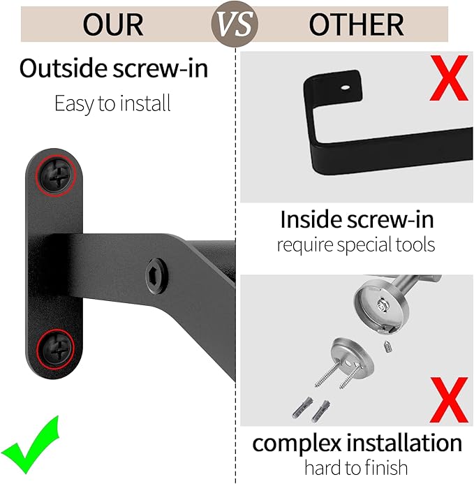 Double Towel Bar for Bathroom Wall 30 Inch Matte Black, Double Towel Racks for Bathroom Wall Mounted, Stainless Steel Bathroom Towel Holder Towel Hanger (Double Bar-Black, 30 in)