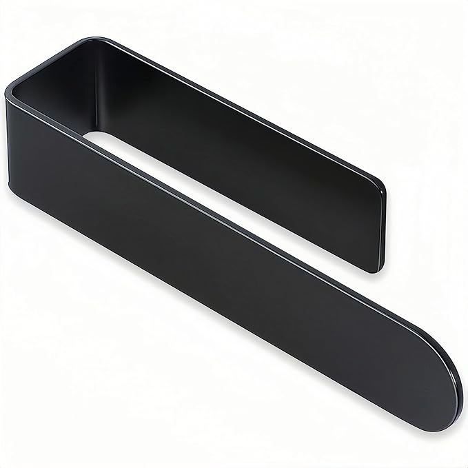 SEIDO Hand Towel Holder, Heavy Duty Self Adhesive Towel Bar ?€? No Drill Stick on Wall, SUS 304 Stainless Steel Towel Rack for Small Bathroom, Kitchen, RV, Matte Black