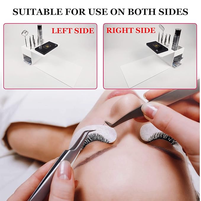 Lash Shelf Organizer, Eyelash Extension Pillow Shelf Stand, Must Have for Lash Techs Tray Makes Making Way More Efficient, Faster and Easier.