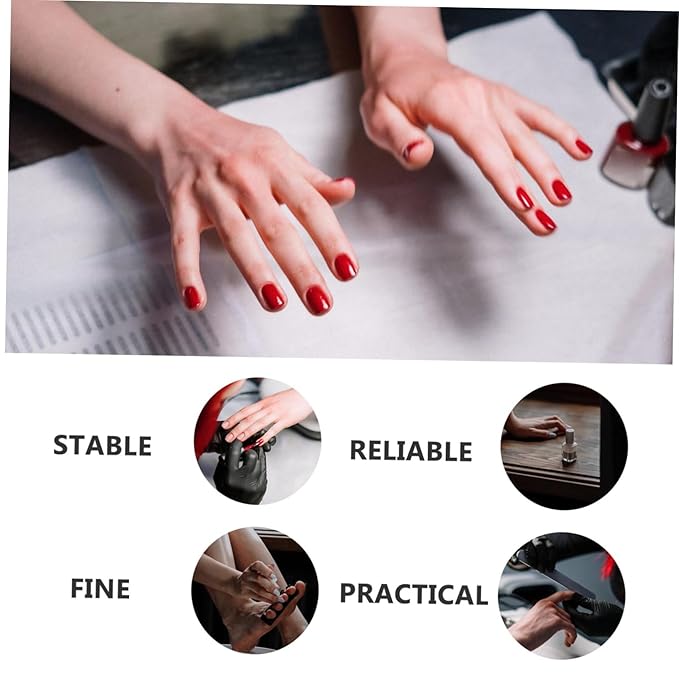 FOMIYES Nail 1pc Professional Supplies Dropper Tool Wall Hand Stand Bit Displayer Bottle Holes Nails Storage Practical Lipstick Machine Head Polish Rack Tools Plastic Case Oils Kit Nail Drill Bits