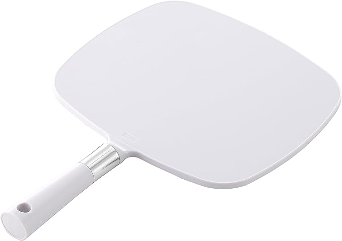 Miss Sweet Handheld Mirror Makeup Mirror 9inch*8inch (White)