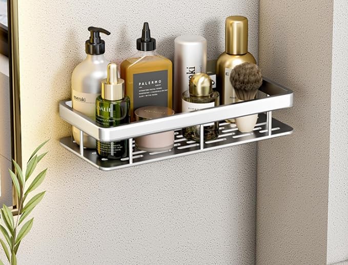 Shelf, Bathroom washbasin Storage, Single-Layer Thickened-Patch Square Basket