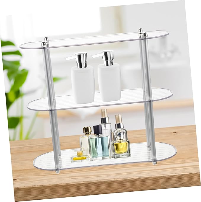MAGICLULU Detachable Multi Display Rack Versatile Household Storage Shelf for Bathroom Kitchen Organization Simple Style Ornament Stand Space Saving Design