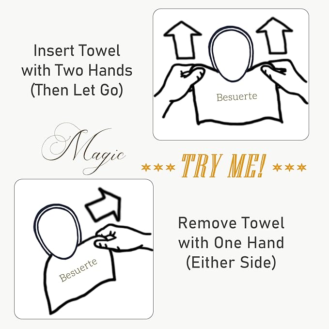 Besuerte Wooden Towel Racks for Bathroom- Set of 2 Self Adhesive Wood Towel Hook, Adhesive Hand Towel Holder, Wooden Hooks for Wall Hanger, Kitchen, Bathroom, Home Decor, Rustic White
