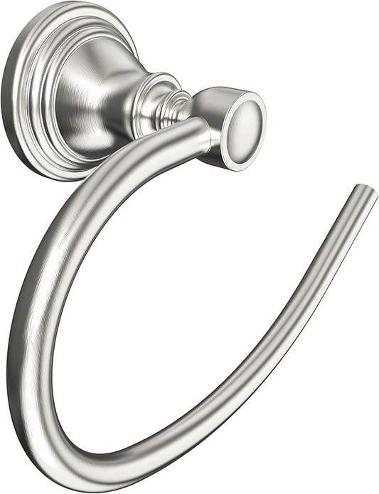 Towel Ring for Bathroom, Stainless Steel Hand Towel Holder Wall Mounted, Brushed Nickel Towel Holder Heavy Duty Towel Hanger for Bath