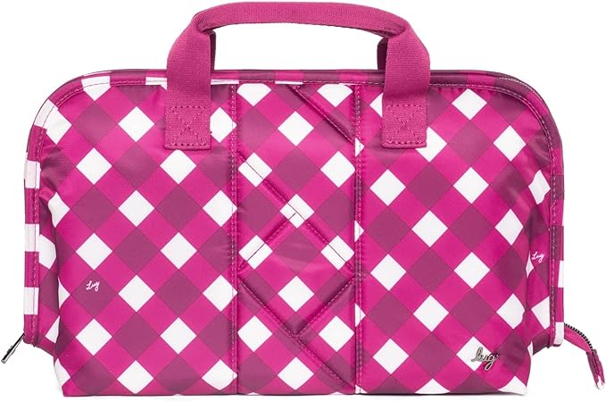 Flash SE Cosmetic Case, GINGHAM BERRY