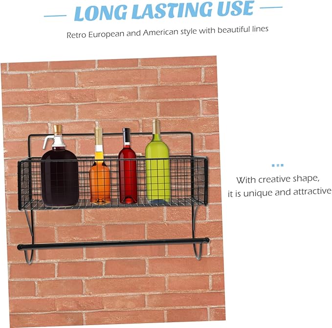 Garneck Toilet Storage Rack Bathroom Shelving Kitchen Storage Shelf Wall Mounted Rack Draining