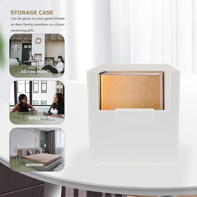 SHINEOFI Box Storage Box Jewelry Holders Kitchen Utensil Holder Desktop Stand Makeup Drawers Rubber Mallet Storage Bins Stacking Desktop Container Makeup Stand Plastic Cosmetic White