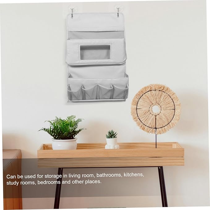 Glass Shelf for Bathroom ，Glass Aluminum，Door Hanging Storage over The Door Hooks Multi-layer Organizer for Dormitory