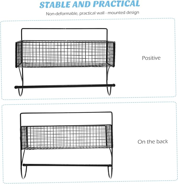 LIFKOME Multi-Function Storage Shelf Wall-Mounted Rack for Bathroom Over The Toilet Shelf Organizer