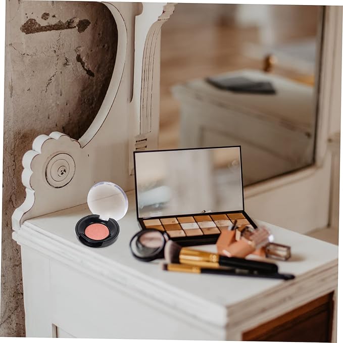 Compact Eyeshadow Storage Box 8Pcs Small Portable Sub Containers for Cosmetics Organizer Travel Makeup Palettes Case