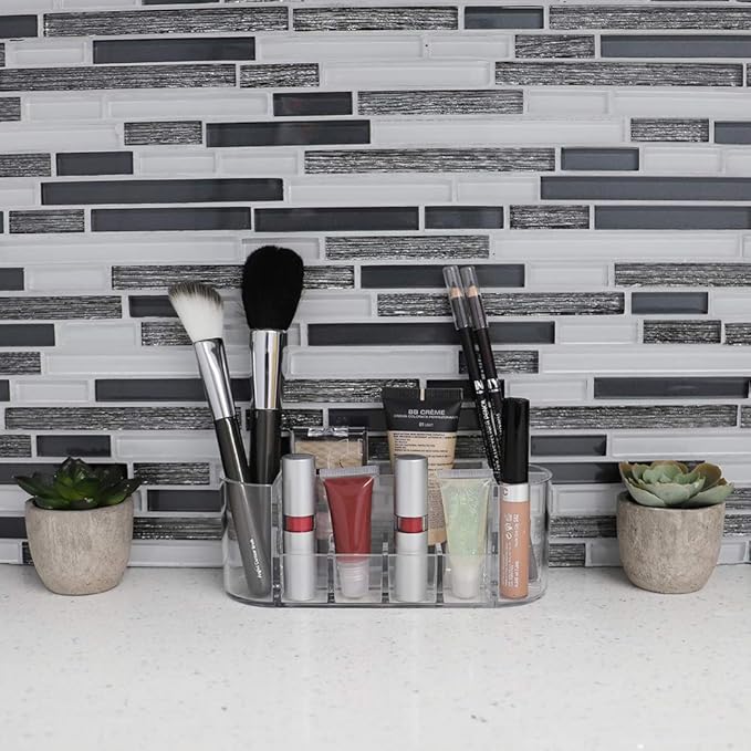Home Basics Cosmetic Organizer (8 Compartments)