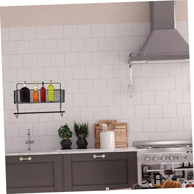 LIFKOME Multi-Function Storage Shelf Wall-Mounted Rack for Bathroom Over The Toilet Shelf Organizer