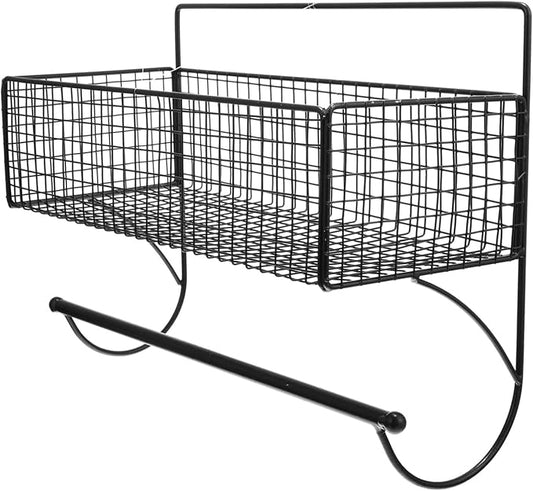 Garneck Toilet Storage Rack Bathroom Shelving Kitchen Storage Shelf Wall Mounted Rack Draining