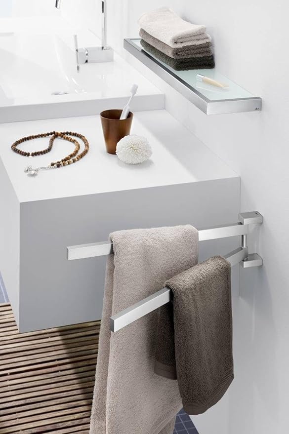ZACK 40385 Linea Bathroom Shelf, Large