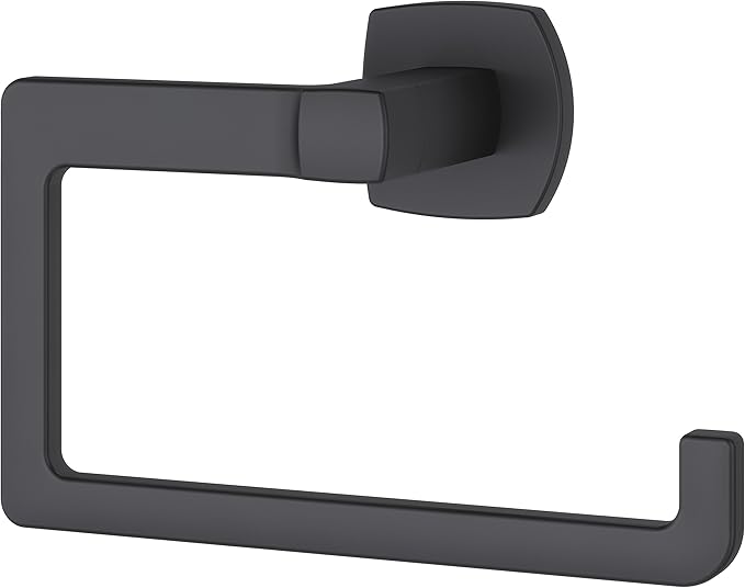 Pfister BRB-DA1B Deckard-Towel Ring, Matte Black