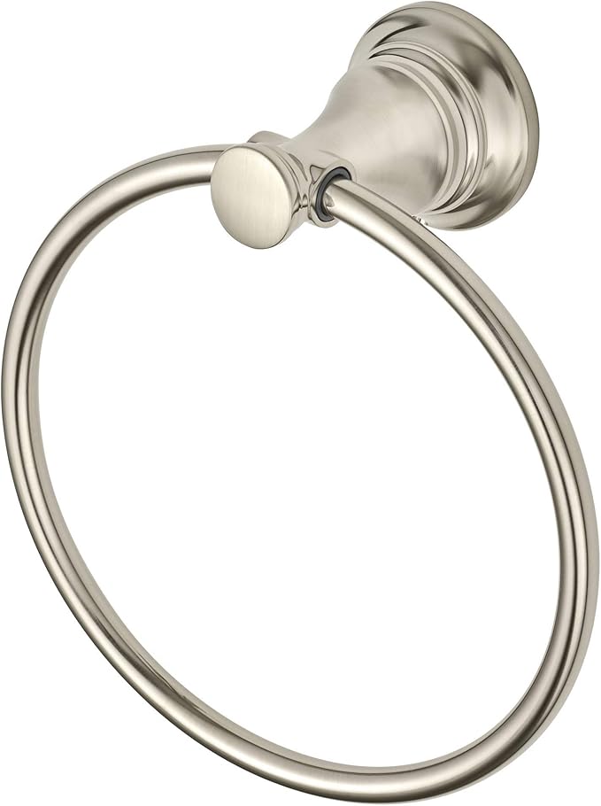 American Standard 7052190.295 Delancey -Towel Ring Brushed Nickel