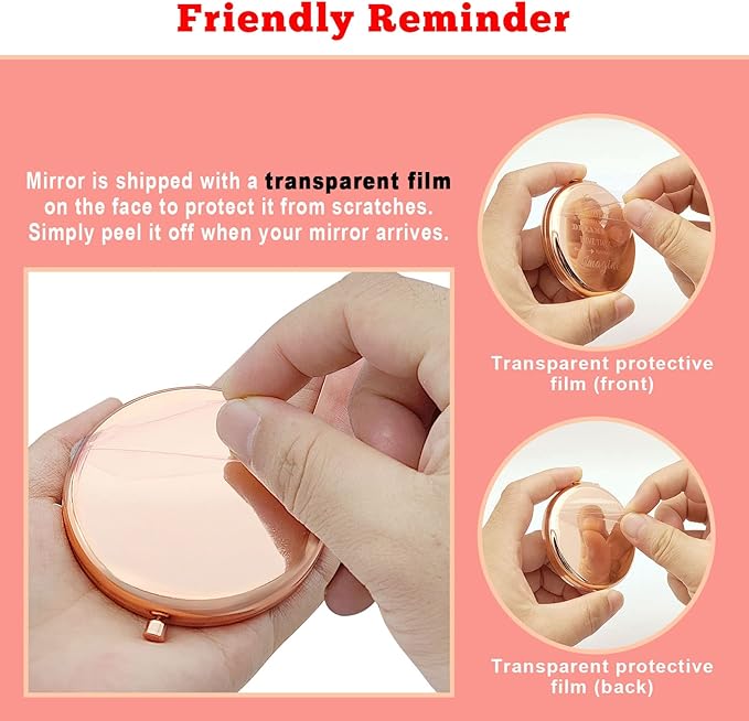 Best Manager Appreciation Gifts Compact Makeup Mirror Manager Leaving Gift Supervisor Gift for Women Leader Boss Coworker Friend Birthday Present Retirement Goodbye Going Away Personal Mirror