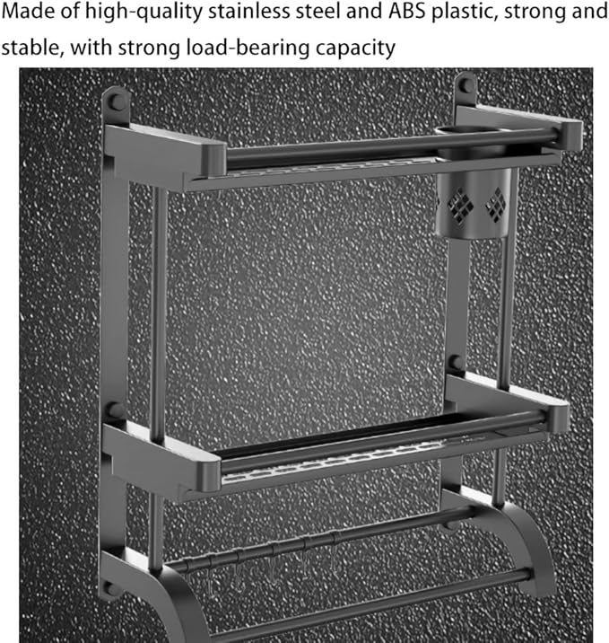 Bathroom Shelves,Bathroom Floating Shelves,Wall Mounted Shelving,Wall Decor and Organizer for Bathroom,Living Room, Kitchen