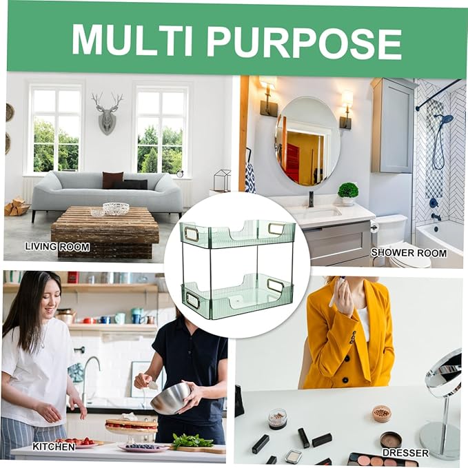 Bathroom Countertop Organizer Storage Shelf Desk Toiletry Organizer Dresser Storage Holder