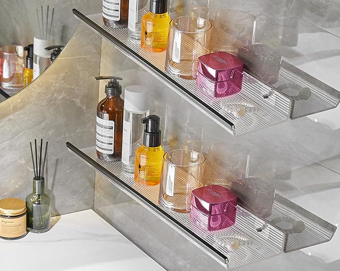 Bathroom Shelf, Vanity Storage Shelf, 40cm Shelf