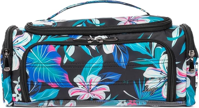 Lug Trolley Cosmetic Case, HIBISCUS MULTI