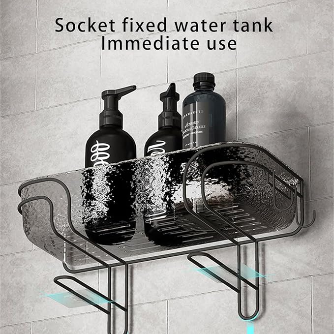 Space Saving Wall Mounted Storage Rack Easy To Bathroom Shelf Wall Hanging Organizers For Home Offices