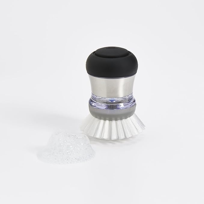 OXO Steel Soap Dispensing Palm Brush Refills, 2-Pack