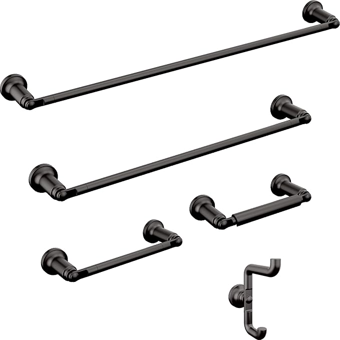 Delta 73518-BL Saylor Hardware bar, Matte Black