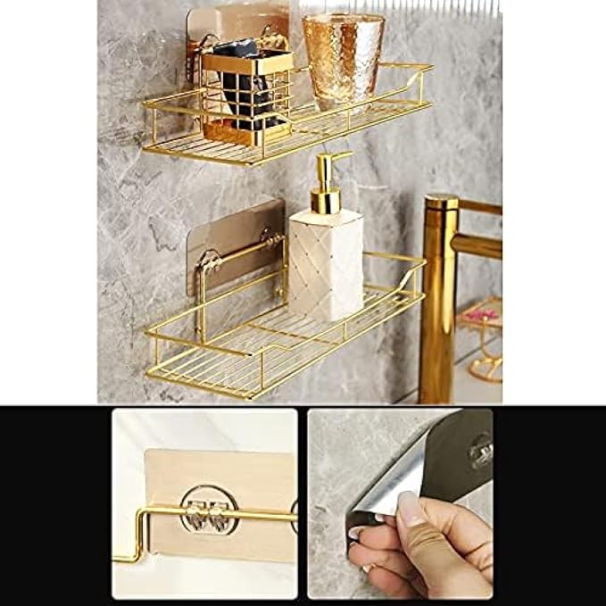 Bathroom Shelf without Drilling C