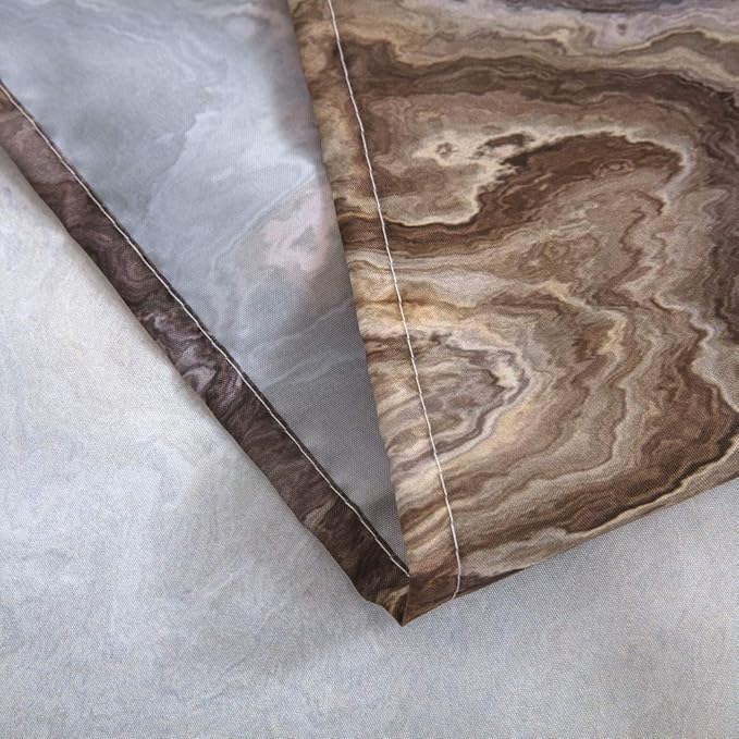 Shower Curtain Marble Texture for Bathroom, Polyester Fabric Waterproof Bathroom Decor,72x72 Inches,Stardard Size