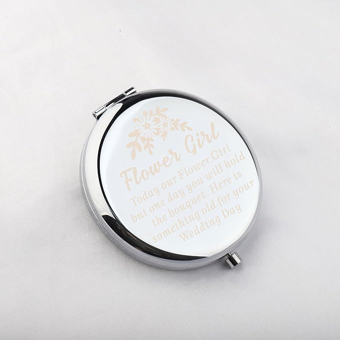 WUSUANED Flowers Girl Makeup Mirrors Wedding & Party Gifts: Bridesmaid, Mother of The Bride