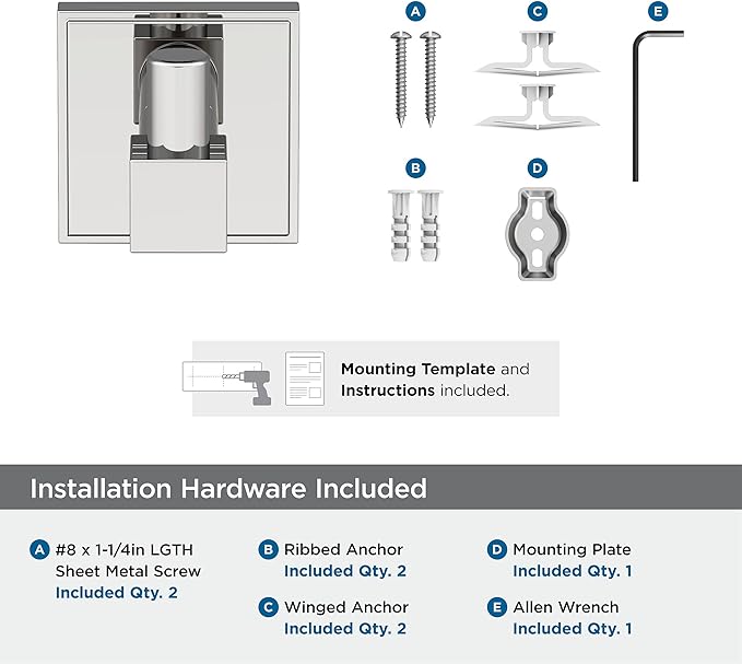 Amerock BH3607026 | Chrome Single Robe Hook | 1-7/8 in. (48 mm) Length Towel Holder | Appoint | Towel Hook for Bathroom | Bathroom Hardware | Bath Accessories
