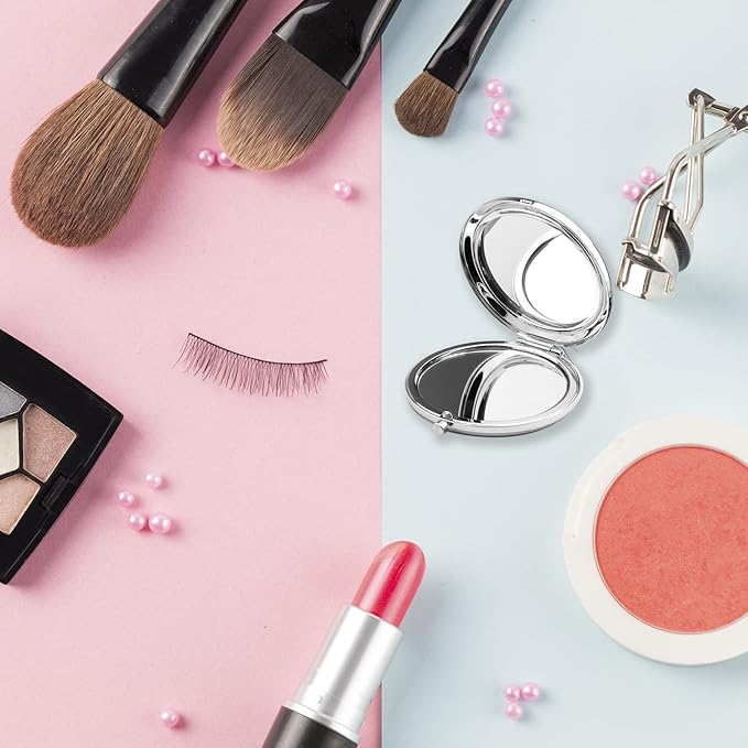 Zuo Bao Inspired Gift Housewife Makeup Mirror Sorry I'm Late I was in Compact Mirror Gift for Mother Girlfriend （Sorry I'm Late）