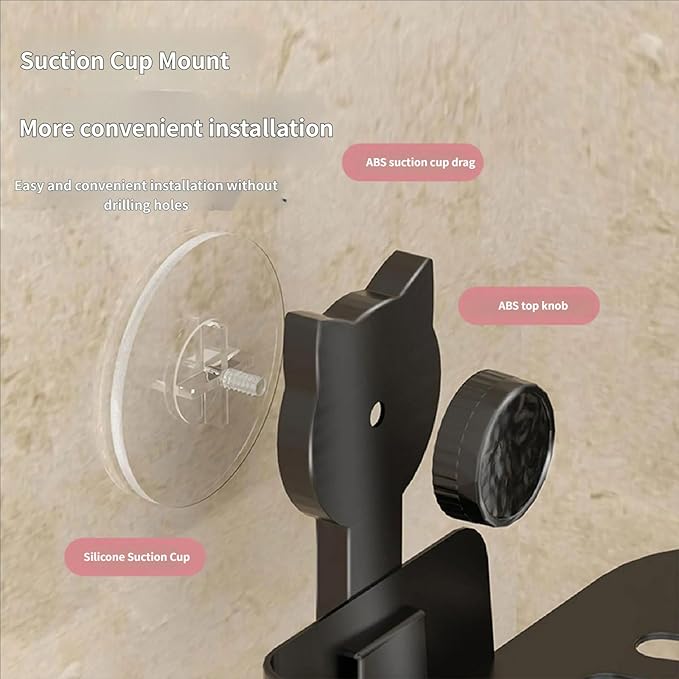 Space Saving Wall Mount Triangular Organiser Suction Cup Storage Rack Bathroom Storage Shelf for Toiletries Cosmetics Trilateral Shelf